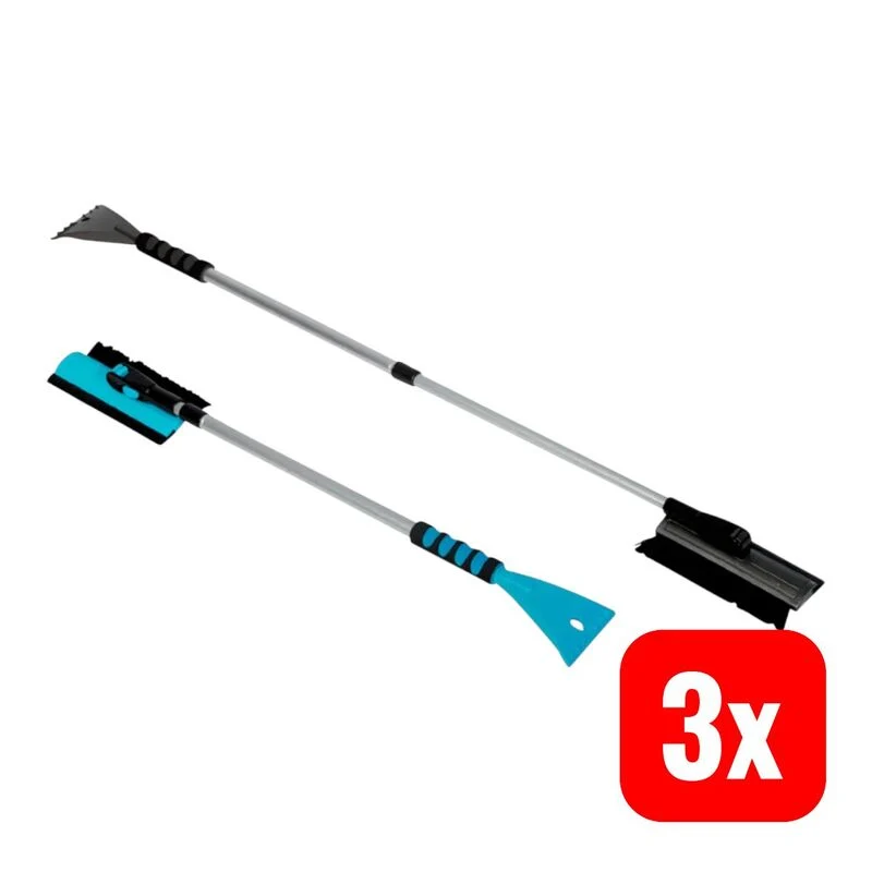 B-Ware IWH Aluminium Eiskratzer Schneebesen ausziehbar Softgriff Pkw SUV Van blau
