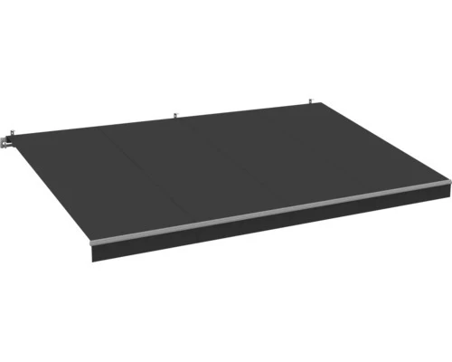 B-Ware SunStyle Gelenkarmmarkise Markise Sonnenschutz 4x3m Stoff Uni grau