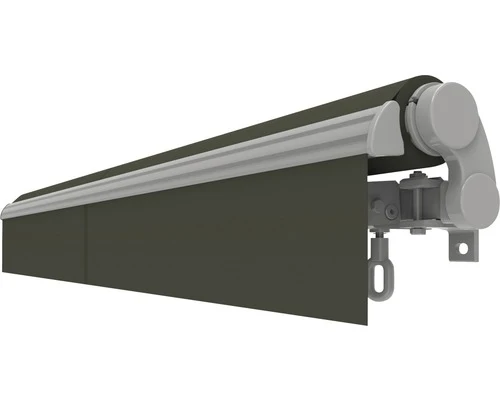 B-Ware SunStyle Gelenkarmmarkise Markise Sonnenschutz 4x3m Stoff Uni grau