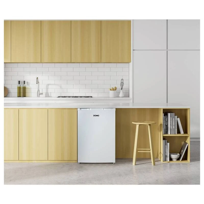 B-Ware DOMO Kühlschrank Tischkühlschrank 131l Energieeffizienzklasse D Weiß 39dB