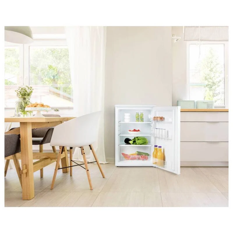 B-Ware DOMO Kühlschrank Tischkühlschrank 131l Energieeffizienzklasse D Weiß 39dB