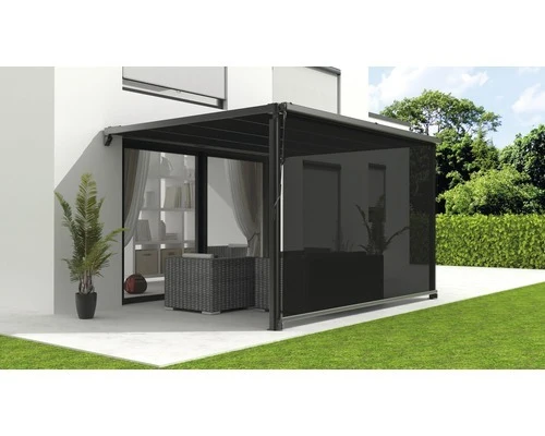 B-Ware 3M Vertikale Markise 284 cm für Pergola Garten Terrasse Balkon UV-beständig