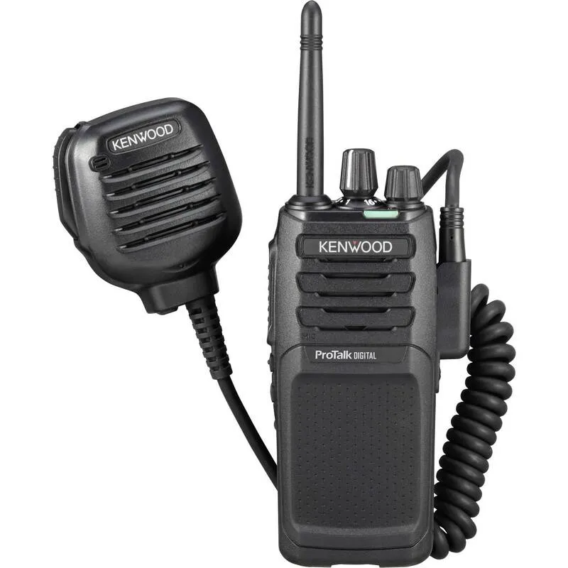 D-Ware Kenwood PMR-Funkgerät Pro Talk TK-3701D Analog Funkgerät 16 Kanäle 9 km