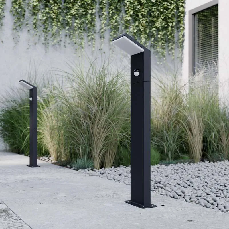 B-Ware Lucande Grafitgraue Led Wegeleuchte Außenleuchte Lampe Leuchte Nevio Gartenlampe