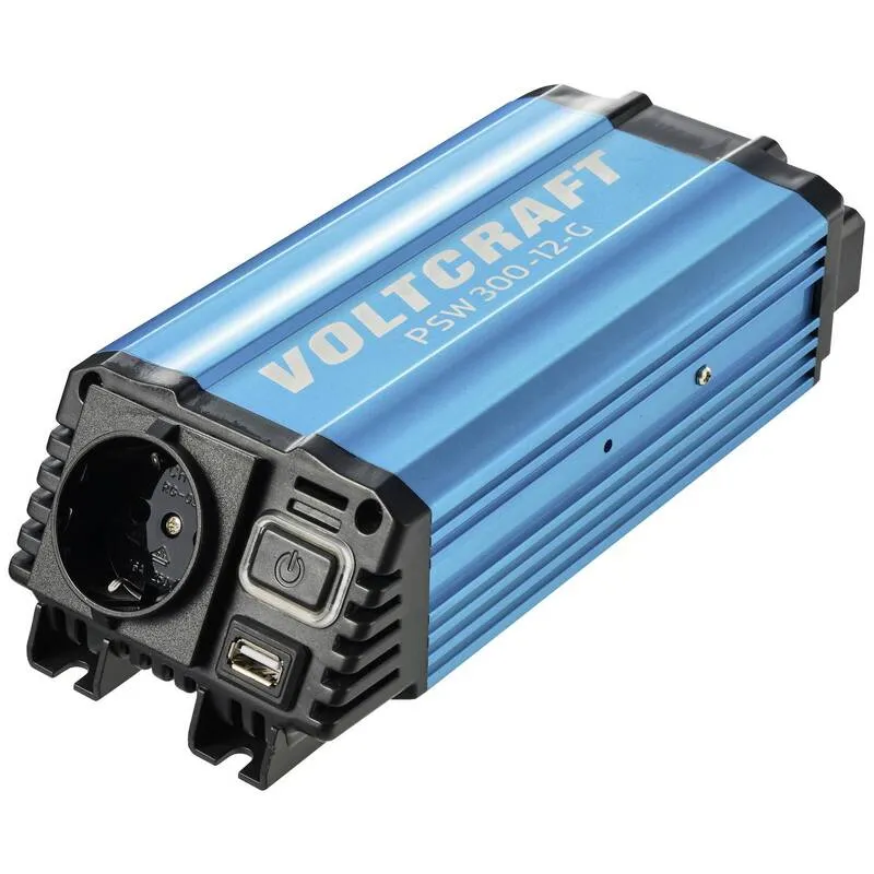 B-Ware VOLTCRAFT PSW 300-12-G Wechselrichter 300W reine Sinuswelle 230V 600W Spitze