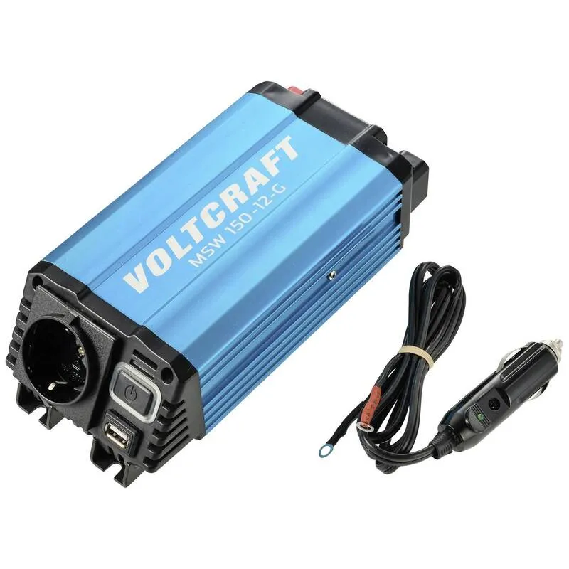 B-Ware VOLTCRAFT Wechselrichter MSW 150-12-G 150W 12V/DC 230V/AC modifizierte
