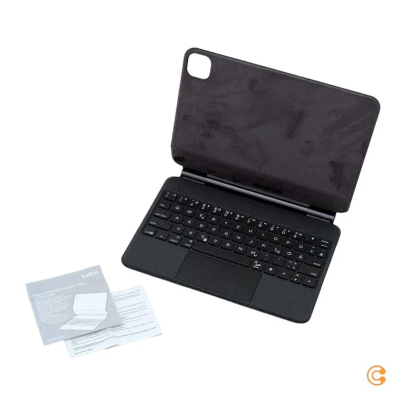 B-Ware Belkin Tastatur Schutzhülle Connect Pro QWERTZ kabellos mehrfarbig 0,74kg
