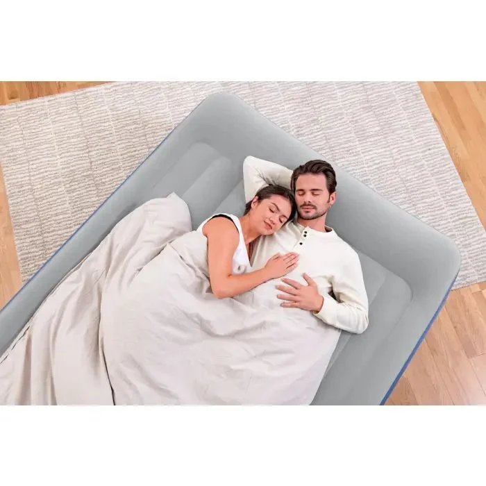 B-Ware Bestway Doppelluftbett TriTech mit Elektropumpe 203x152cm für 2 Personen 300kg