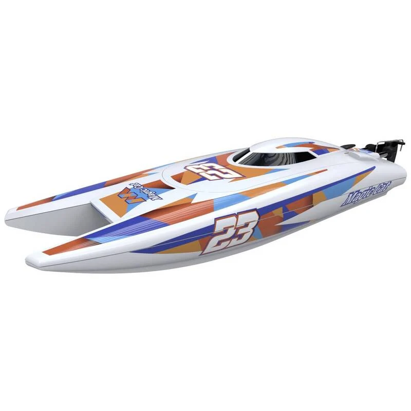 B-Ware Joysway RC Motorboot Magic Cat V6 Elektroboot 100% RtR 20 km/h 265 mm 139 g