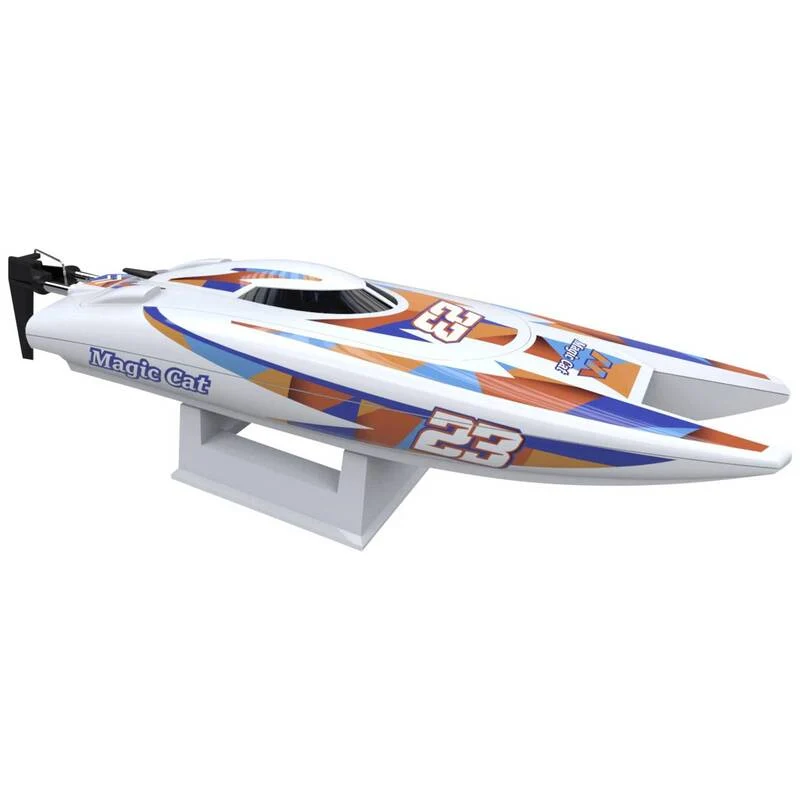 B-Ware Joysway RC Motorboot Magic Cat V6 Elektroboot 100% RtR 20 km/h 265 mm 139 g