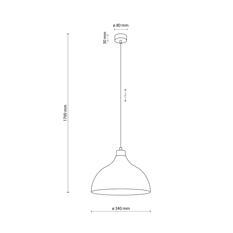 B-Ware Envostar Hängeleuchte Kaitt Hängelampe Deckenlampe Lampe Holzdetail ø 34 Cm M882