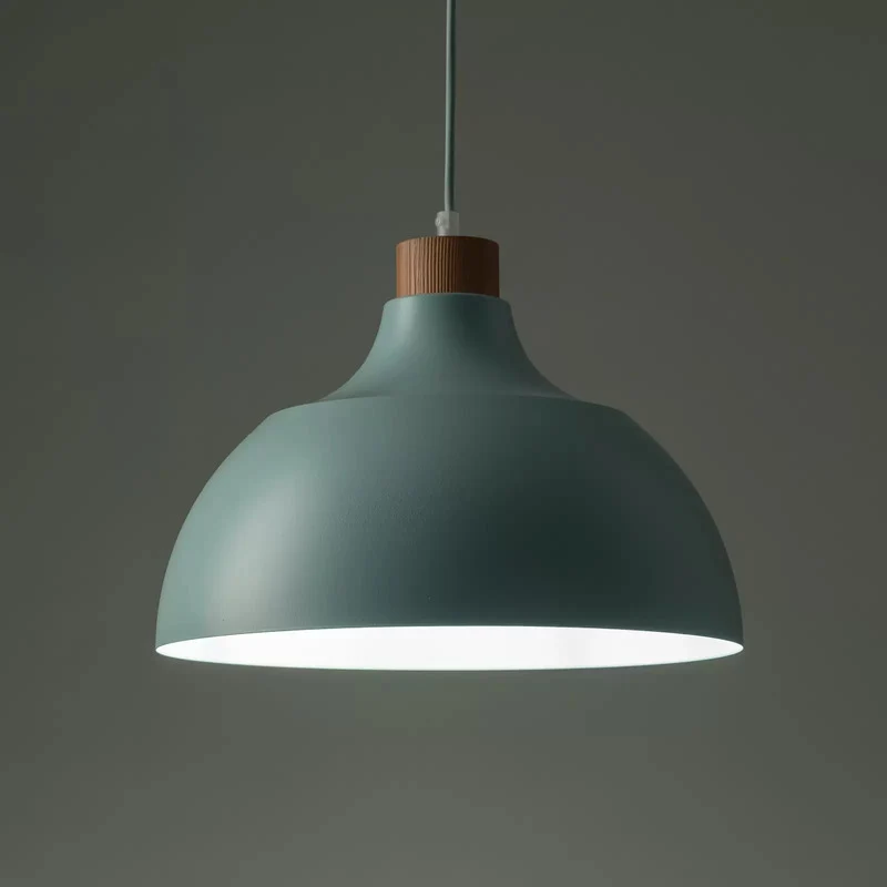 B-Ware Envostar Hängeleuchte Kaitt Hängelampe Deckenlampe Lampe Holzdetail ø 34 Cm M882