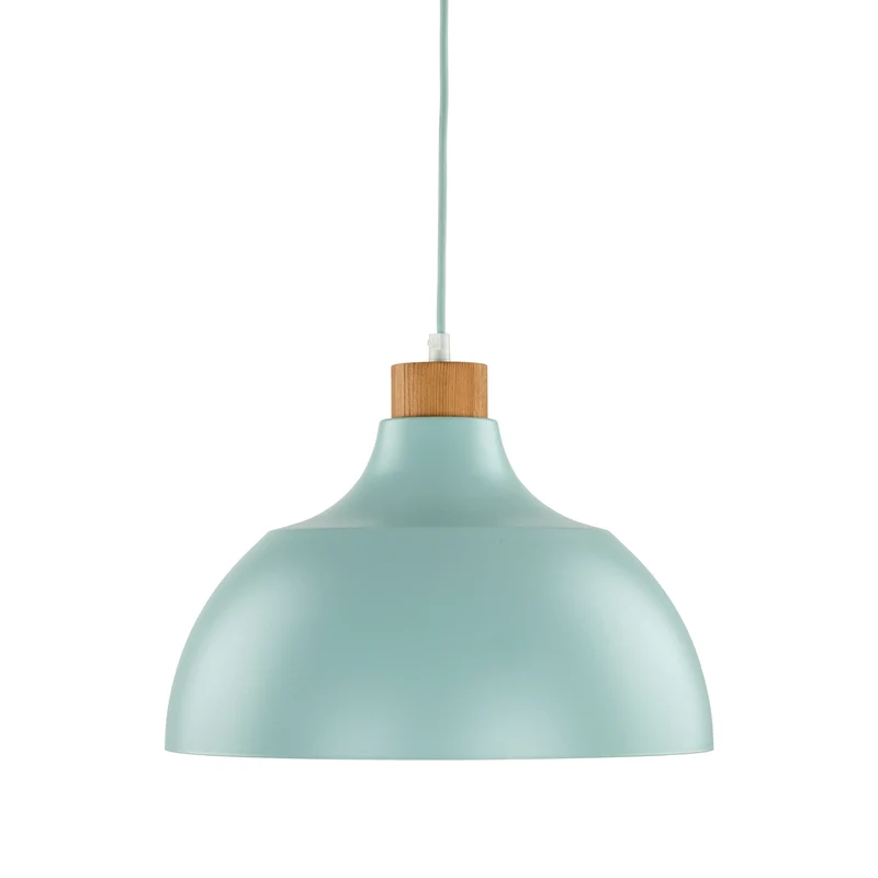 B-Ware Envostar Hängeleuchte Kaitt Hängelampe Deckenlampe Lampe Holzdetail ø 34 Cm M882