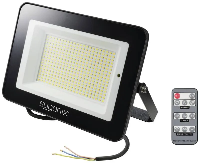 B-Ware Sygonix Strahler Fluter Sensor Led Außenbeleuchtung Schwarz Bewegungsmelder451