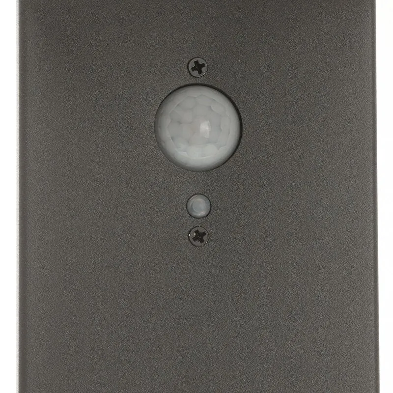 B-Ware Lindby Pollerleuchte Pollerlampe Led Solar Sensor Chioma Anthrazit Aussenleuc996