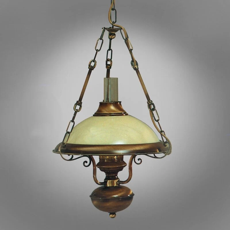 B-Ware Hängeleuchte Valentina In Antikem Design 35 Cm Hängelampe Lampe Leuchte Spot