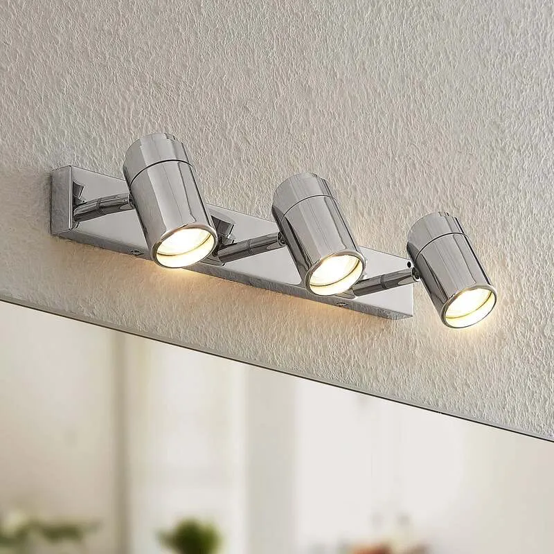 B-Ware Lindby Remilan Deckenstrahler Chrom Lang Deckenlampe Deckenleuchte Lampe Leuc701