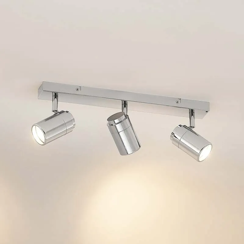 B-Ware Lindby Remilan Deckenstrahler Chrom Lang Deckenlampe Deckenleuchte Lampe Leuc701