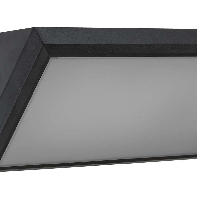 B-Ware Lindby Led Außenwandleuchte Abby Wandleuchte Wandlampe Leuchte 18 W Dunkelgra467