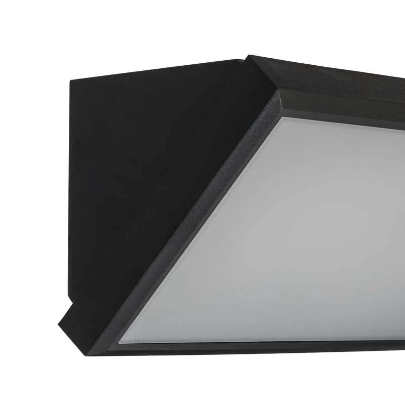 B-Ware Lindby Led Außenwandleuchte Abby Wandleuchte Wandlampe Leuchte 18 W Dunkelgra467
