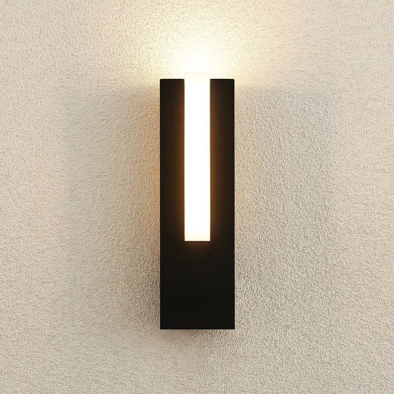 B-Ware Lucande Außenleuchte Wandlampe Led Außenlampe Graphitgrau Ip65 Warmweiß364