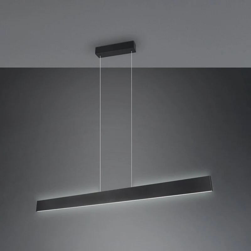 B-Ware Galway Led Hängeleuchte Pendelleuchte Metall Schwarz Matt Touchdimmer Cct Var738