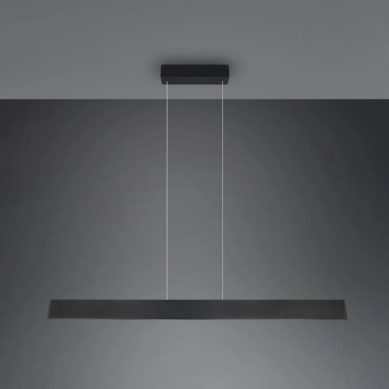 B-Ware Galway Led Hängeleuchte Pendelleuchte Metall Schwarz Matt Touchdimmer Cct Var738