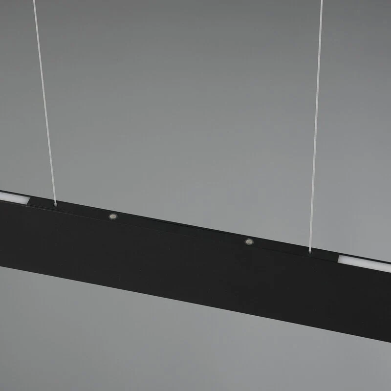 B-Ware Galway Led Hängeleuchte Pendelleuchte Metall Schwarz Matt Touchdimmer Cct Var738