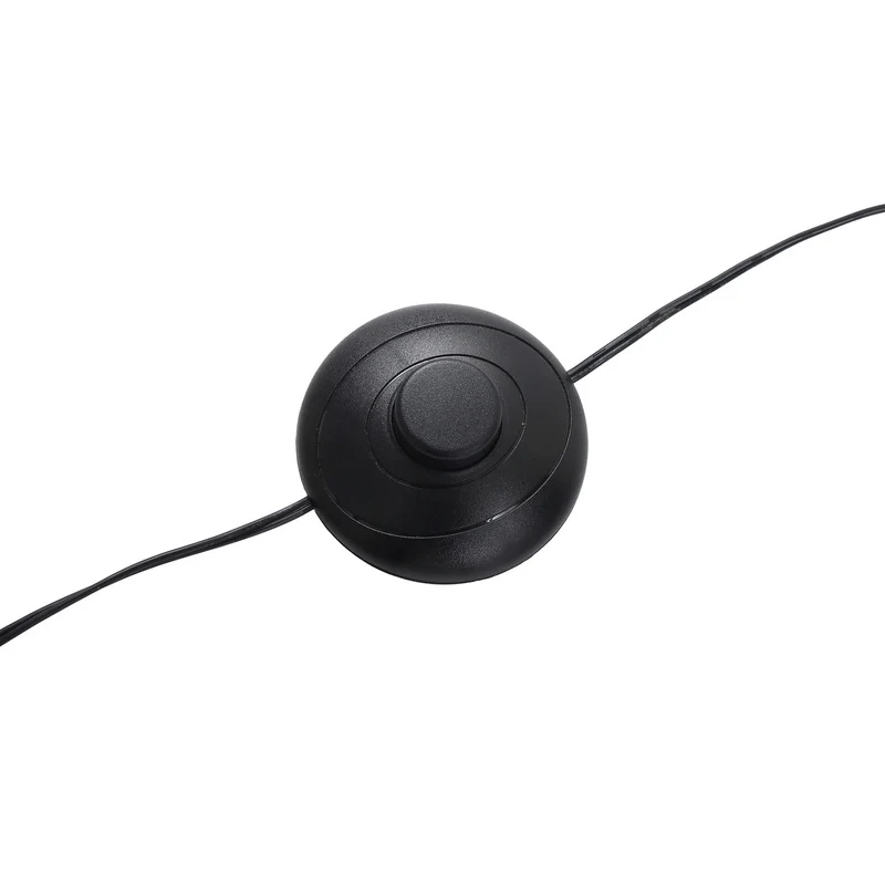 B-Ware Lucande Bogenleuchte Stehlampe Led Schwarz Metall Dimmbar Schalter Kabel893