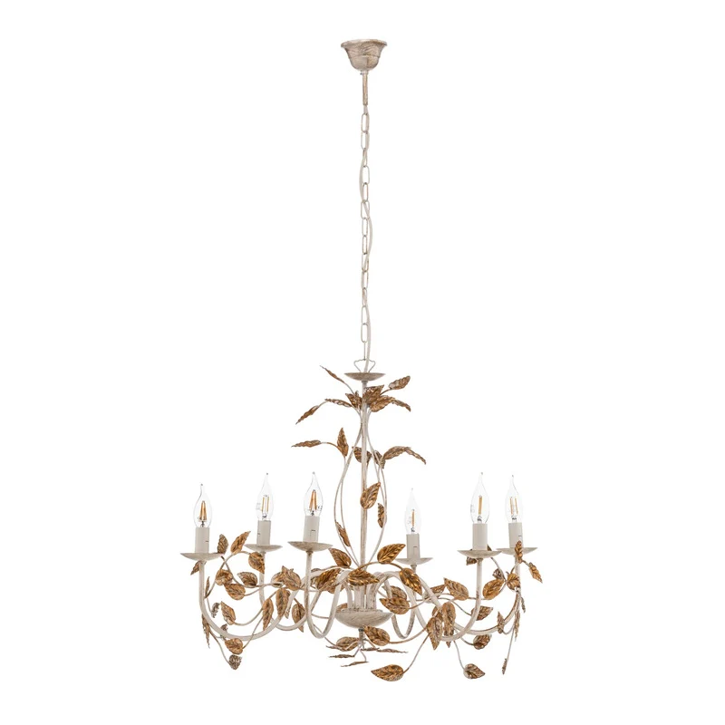 B-Ware Collana Metall Kronleuchter Deckenlampe Deckenleuchte Lampe Leuchte Licht