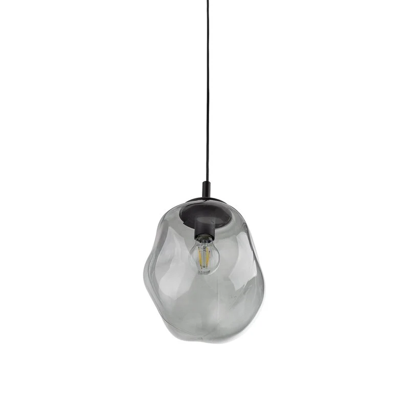 B-Ware Hängeleuchte Sol Mini Glas ø 25 Cm Schwarz Grafitgrau Deckenlampe Lampe Leuchte