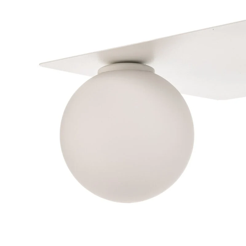 B-Ware Firn Deckenleuchte Lampe Led Weiß Fünfflammig Eckig G9 Leuchte Spot Deckenlampe