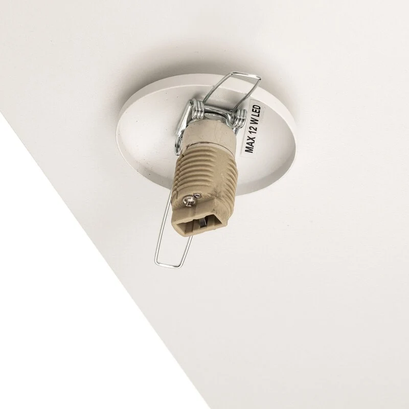 B-Ware Firn Deckenleuchte Lampe Led Weiß Fünfflammig Eckig G9 Leuchte Spot Deckenlampe
