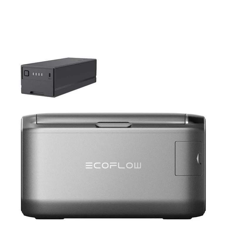 EcoFlow GLACIER Classic 35L Set - Kühl und Gefrierbox mit 298 Wh Plug-In Batterie