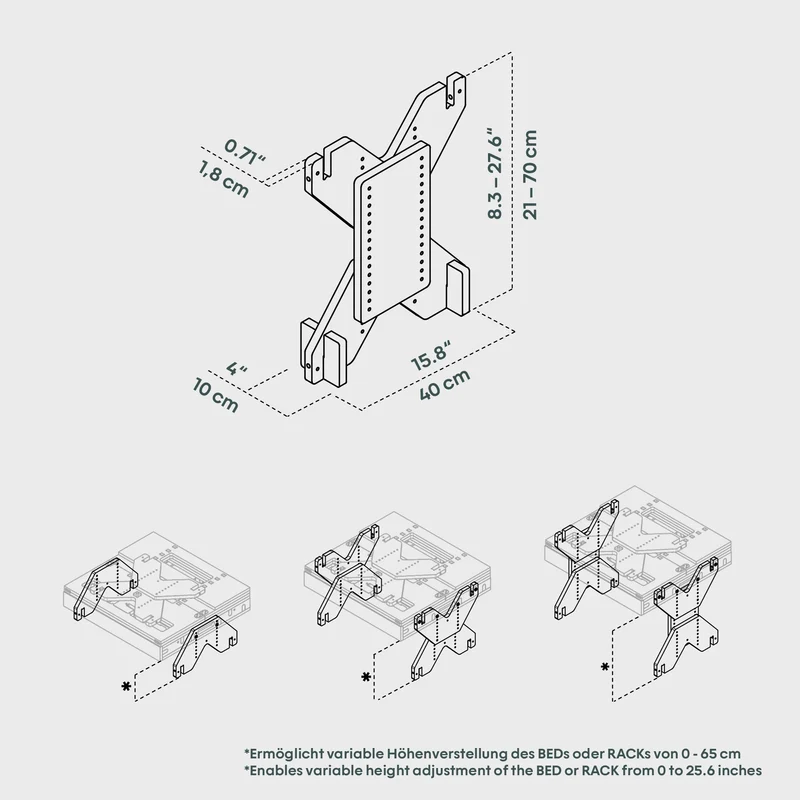 Boxio Rack Foot