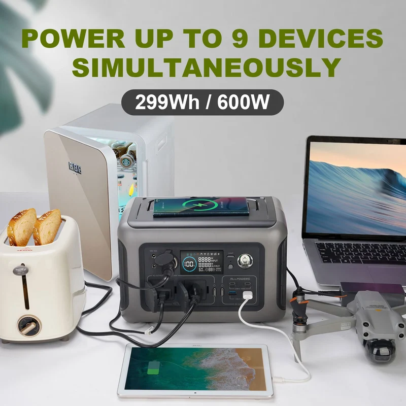ALLPOWERS R600 Powerstation 600W 299Wh