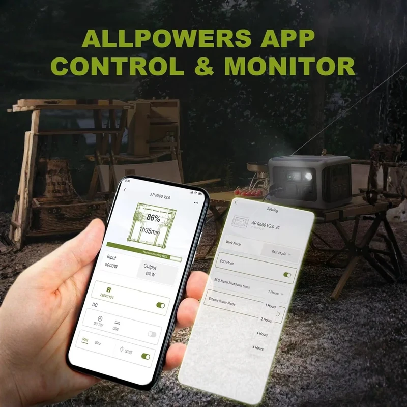 ALLPOWERS R600 Powerstation 600W 299Wh