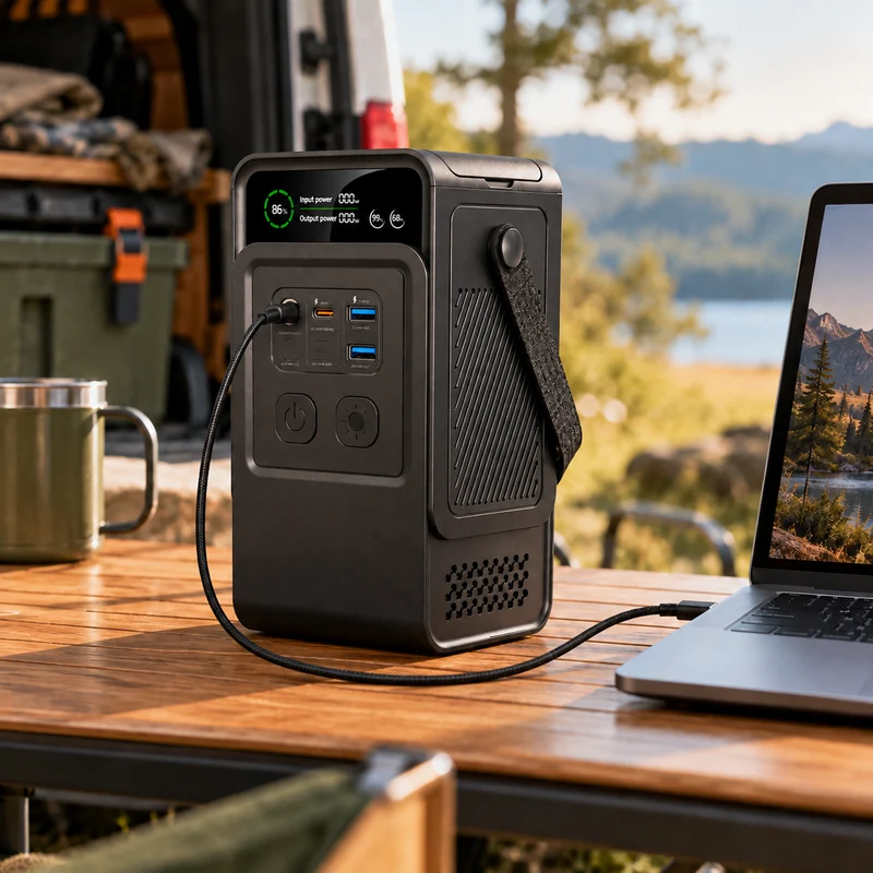 Powerstation 200W 60.000 mAh LiFePO4 192Wh