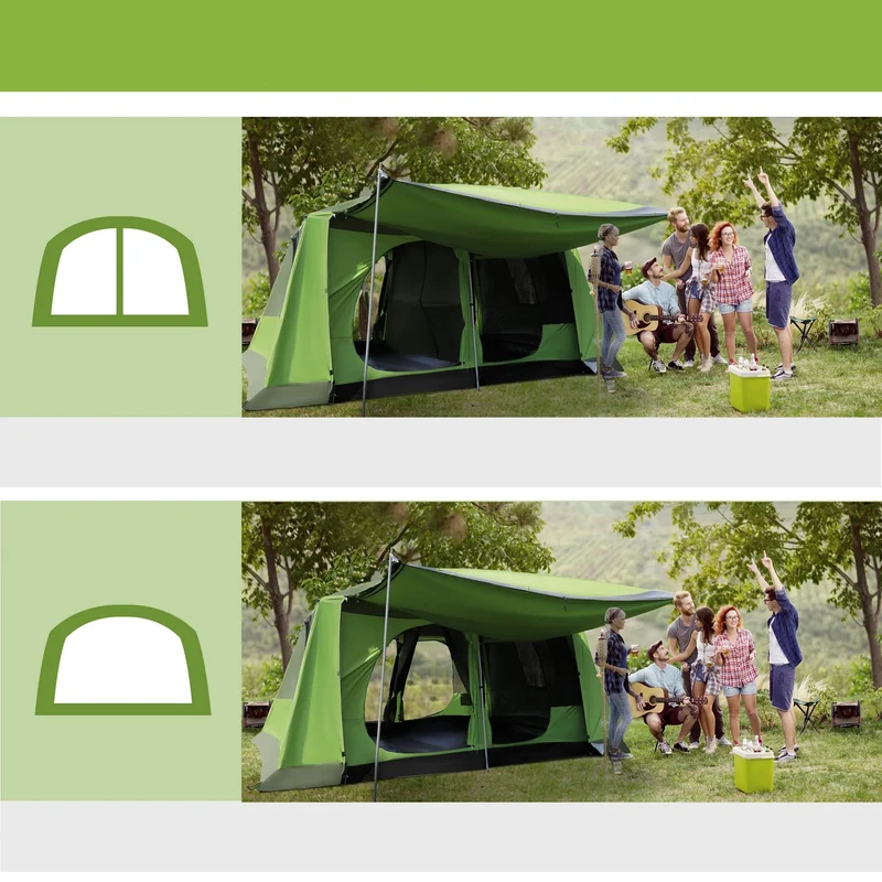 Outsunny Kampeertent 4-8 personen