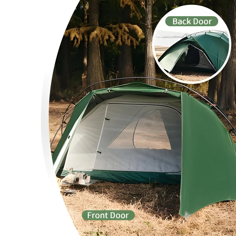 Naturehike Kampeertent 2 personen | Dubbele ingang | Hillock6