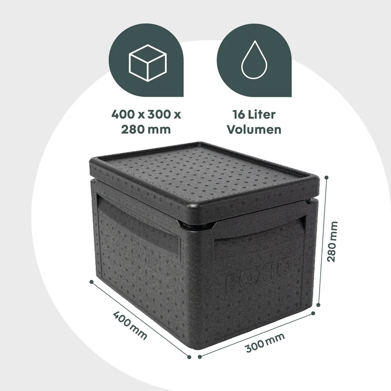 Boxio Cool - Passive Kühlbox im Euroboxformat