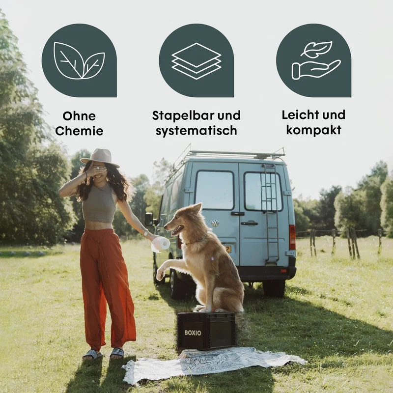 Boxio Toilet 7L XL - Trenntoilette im Euroboxformat