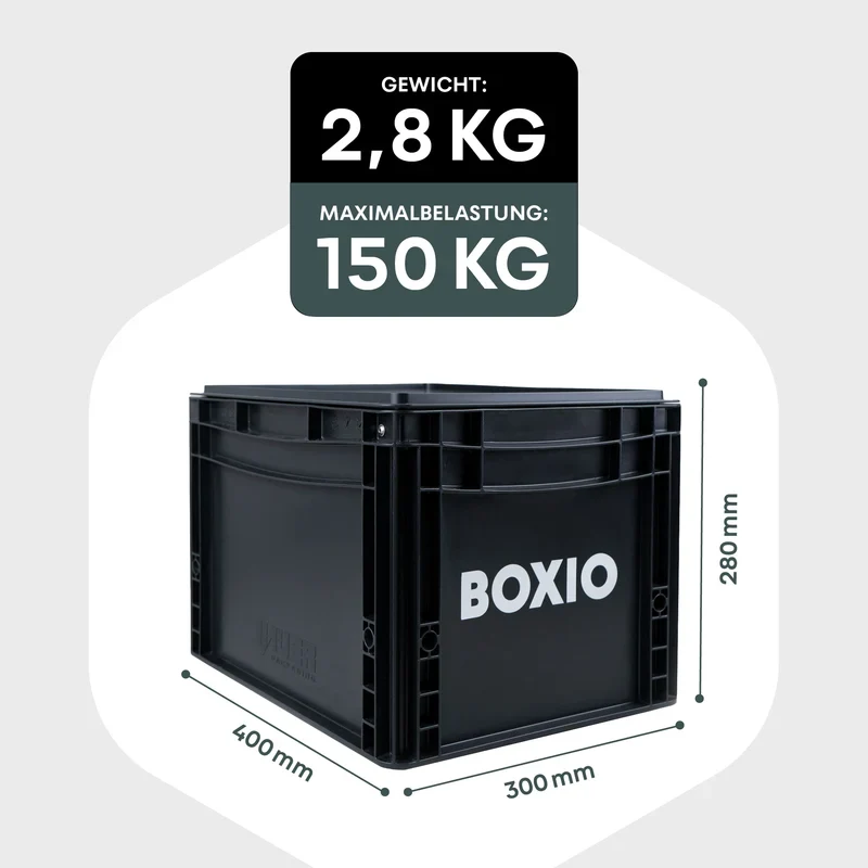 Boxio Toilet 5L - Trenntoilette im Euroboxformat