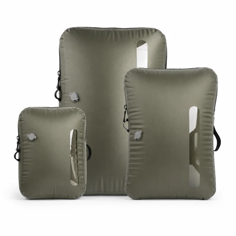 VOLLYC Vacuümzak voor kleding 18–55 liter – herbruikbare reiszak