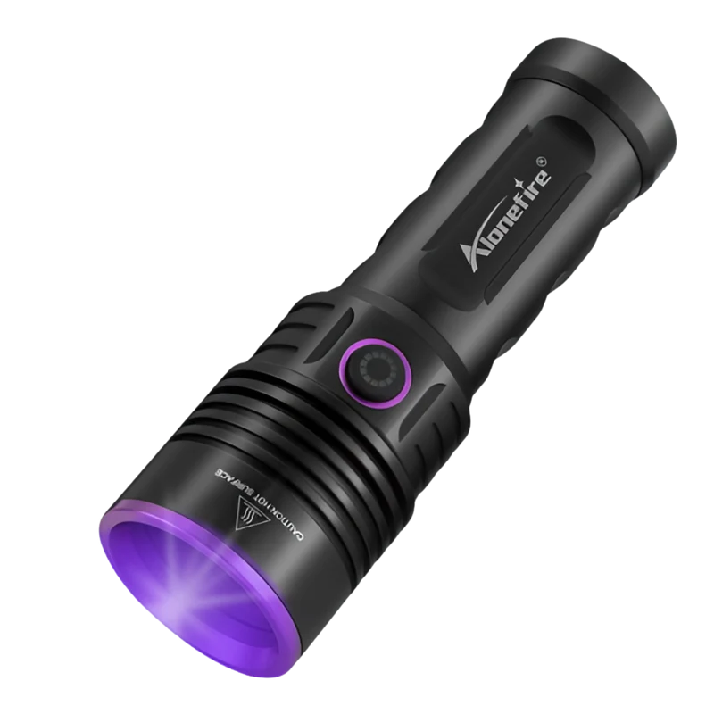 UV Zaklamp 3x 365nm 12 core - Oplaadbare Blacklight Zaklamp