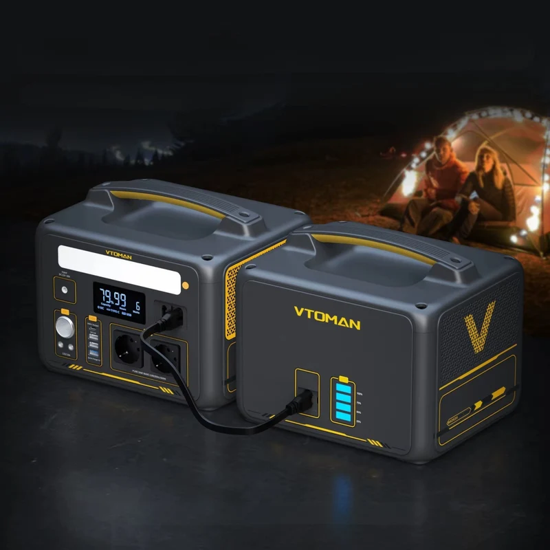 VTOMAN Jump 600X 600W 299Wh + 200W zonnepaneel