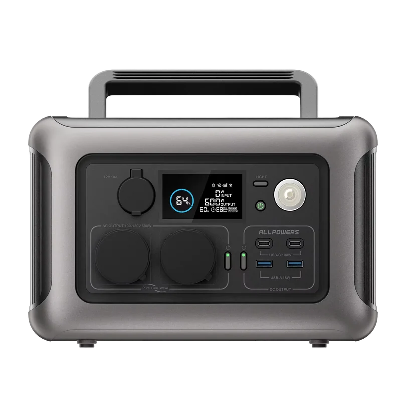 ALLPOWERS R600 600W 299Wh + 200W zonnepaneel