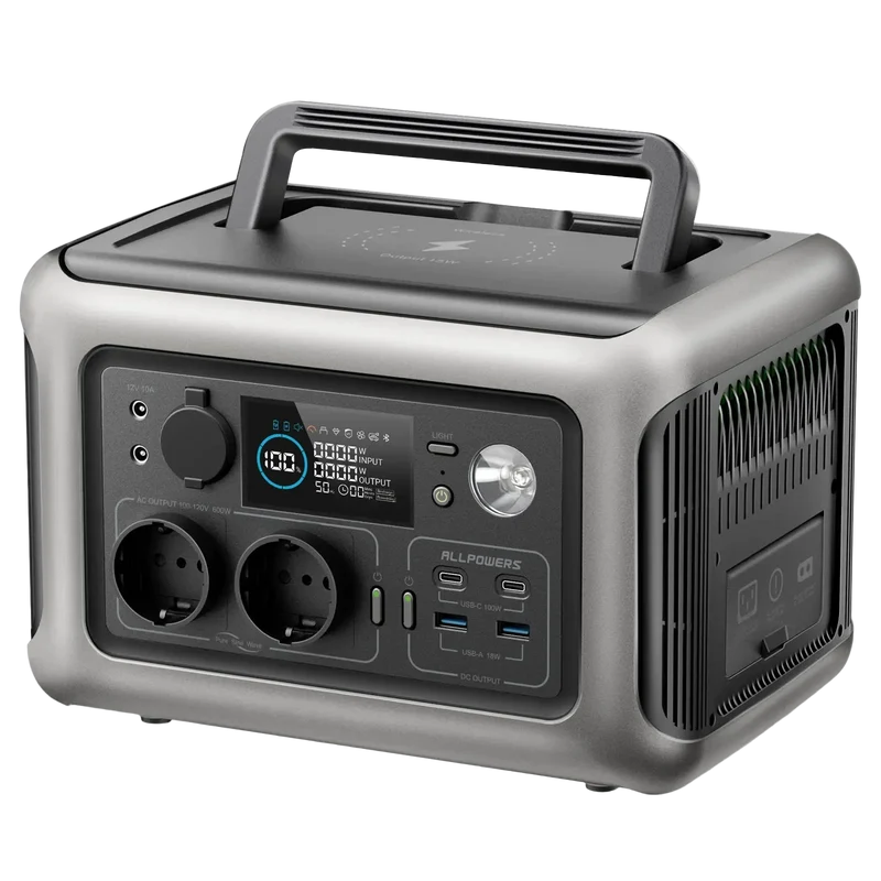 ALLPOWERS R600 600W 299Wh + 200W zonnepaneel