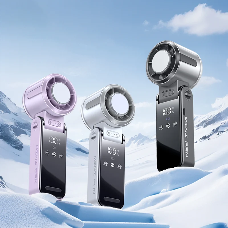 Marske mini handventilator met semiconductor-koeling