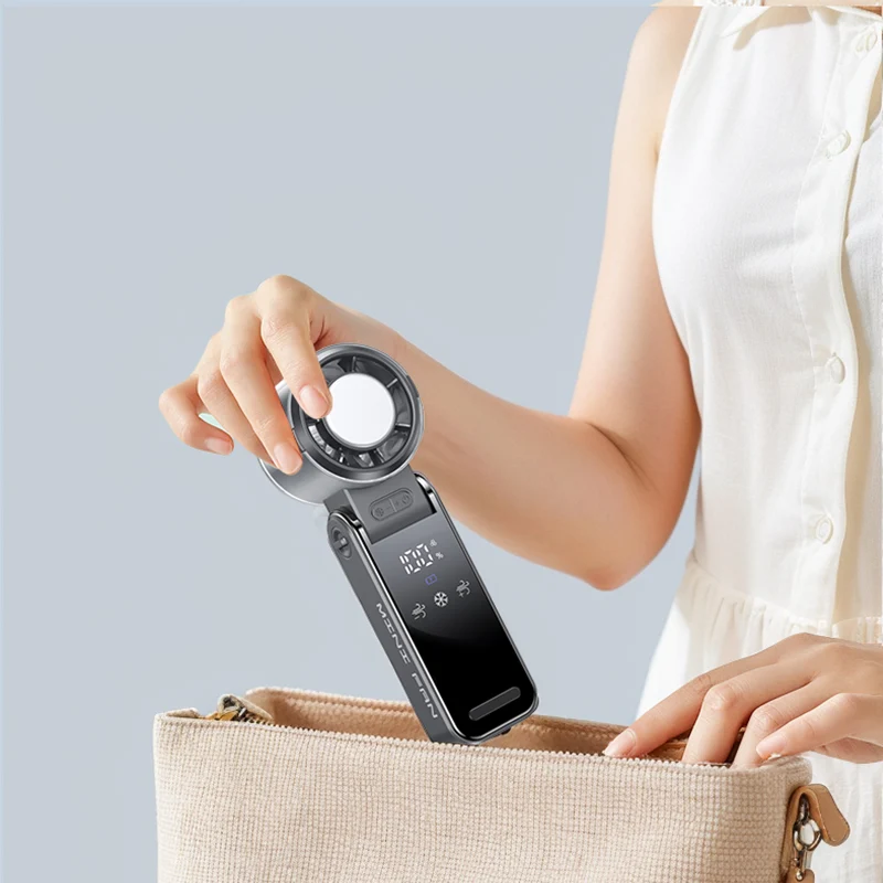 Marske mini handventilator met semiconductor-koeling